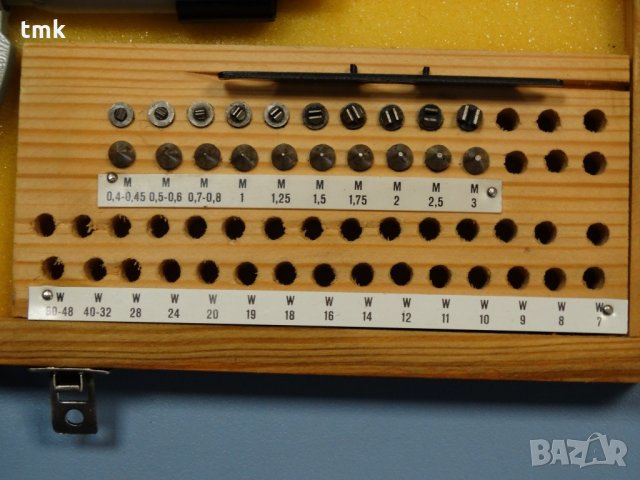 Резбомер микрометър 0-25 mm, снимка 3 - Други инструменти - 22261603