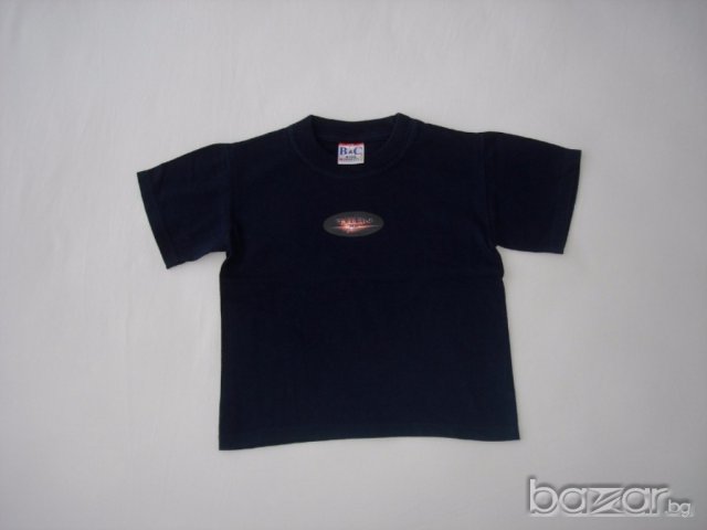 B&C,синя тениска за момче, 104 см. , снимка 1 - Детски тениски и потници - 16092035