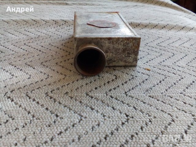 Стара метална кутия #2, снимка 6 - Антикварни и старинни предмети - 22116004