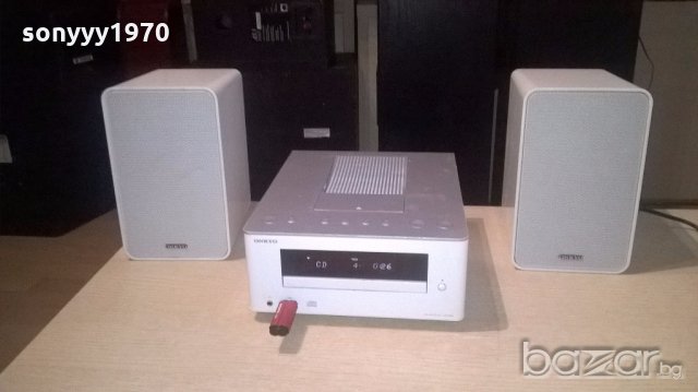 onkyo cd/usb/iphone receiver+тонколои-внос швеицария, снимка 4 - Ресийвъри, усилватели, смесителни пултове - 19125891