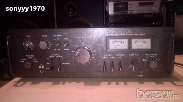 Strato a-9009-amplifier 250w-w.germany-внос швеицария, снимка 8 - Ресийвъри, усилватели, смесителни пултове - 15485411