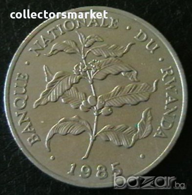 10 франка 1985, Руанда, снимка 2 - Художествена литература - 16337281