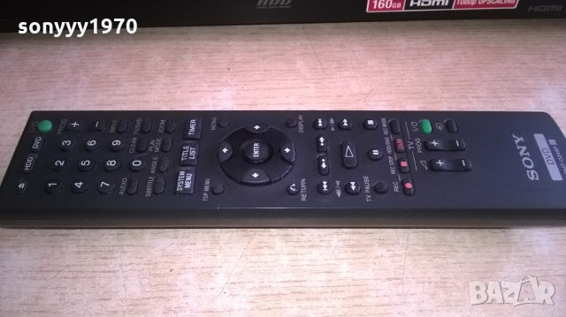 sony rdr/hdd-160gb+remote-hdmi/usb-recorder-внос швеицария, снимка 10 - Плейъри, домашно кино, прожектори - 24546223