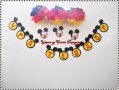 надпис и украса с Мики Маус за детски рожден ден, снимка 9