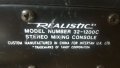 realistic-32-1200c-stereo mixing console-внос англия, снимка 9