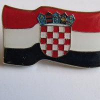  Значка - емблема на Хърватска, снимка 8 - Колекции - 24641540