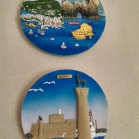 Голями и по малки сувенири-магнити от острови на Гърция, снимка 4 - Декорация за дома - 22848394