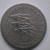  50 сефа франка Е-Камерун,1977 г., 25L, снимка 2 - Нумизматика и бонистика - 20457291