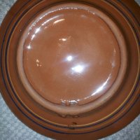 Битова керамична чиния-22см., снимка 2 - Антикварни и старинни предмети - 23596937