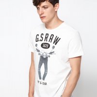 g-star restany r/t - страхотна мъжка тениска, снимка 1 - Тениски - 25604099