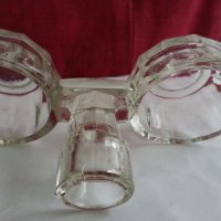 антикварна стъклена солница , снимка 7 - Антикварни и старинни предмети - 20243972