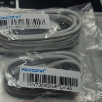 Foxconn USB lightning кабел iPhone XS XR 11 12 Pro Max /Оригинал 1М/2М, снимка 2 - USB кабели - 22317268