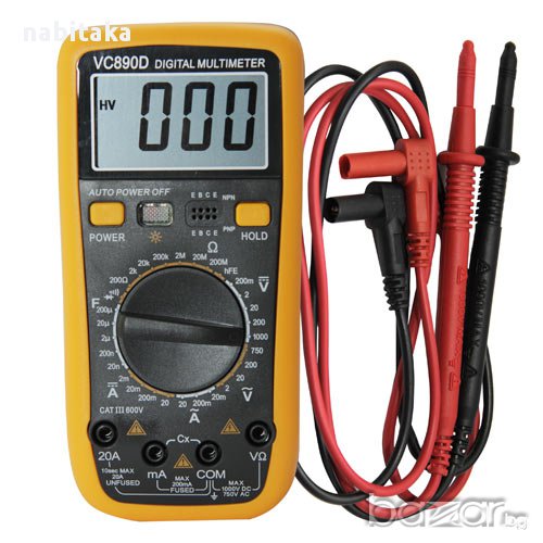 Мултимер vc890d, снимка 1