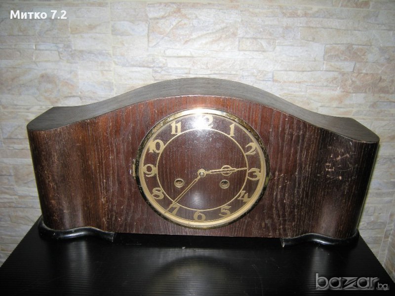 Стар немски каминен часовник  , снимка 1