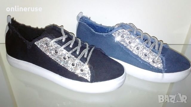 Дамски кец дънкови , снимка 1