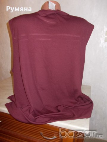 Кафяв мъжки потник 2XL, снимка 3 - Тениски - 18553640