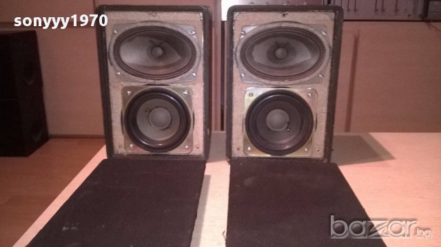 Ретро тонколони-27х18х16см-25watt/4ohm-внос швеицария, снимка 6 - Тонколони - 17550631