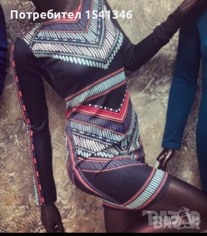 Стилна рокля по тялото , снимка 2 - Рокли - 24996903