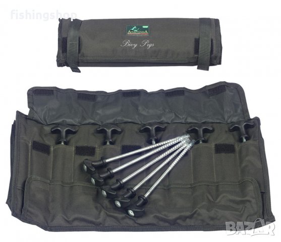 Колчета за палатка - ANACONDA BIVVY PEGS Small, снимка 1