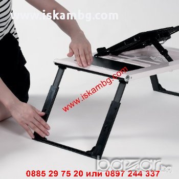 Маса за лаптоп за легло SUPER TABLE - код 0742, снимка 4 - Друга електроника - 12631240