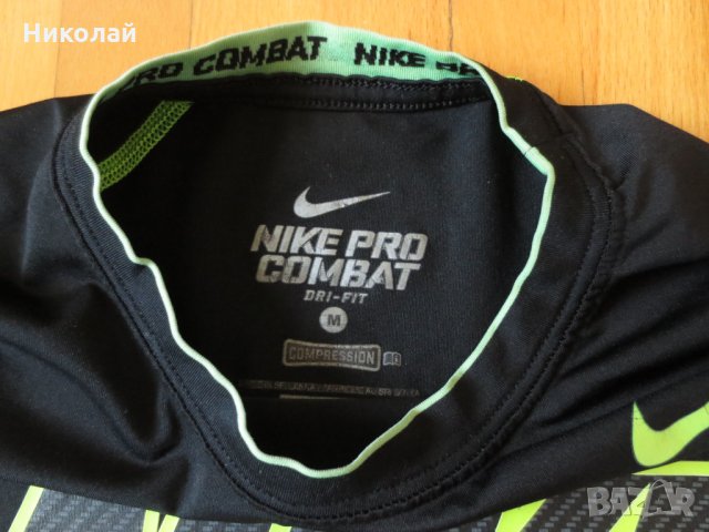 nike pro Core Compression Carbon Top, снимка 5 - Тениски - 26055547