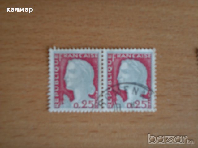 стари френски пощенски марки , снимка 5 - Филателия - 12287358