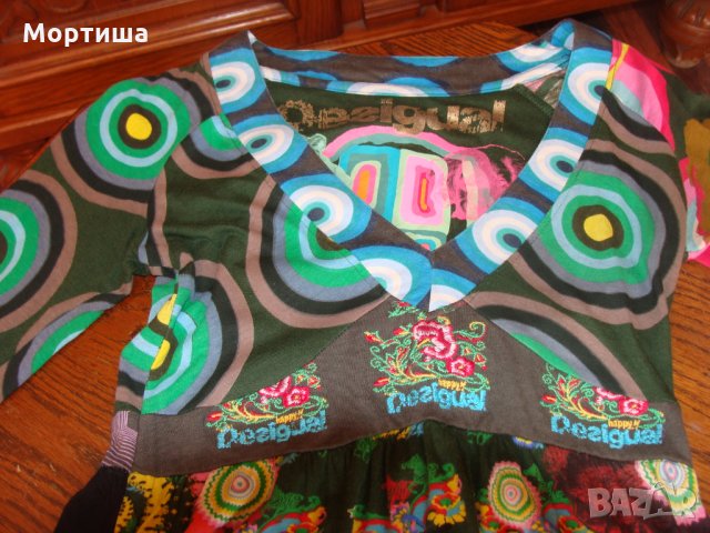  desigual оригинална рокля намалена, снимка 3 - Рокли - 22809679
