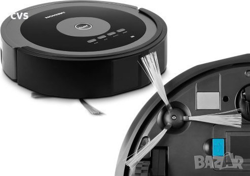 Робот прахосмукачка MEDION MD 17225, литиево-йонна батерия, Лазерно сканиране, 3 програми, Таймер, Ч, снимка 5 - Прахосмукачки - 23119142