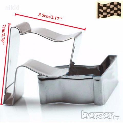 Знаме Флаг метална форма резец украса торта фондан сладки др