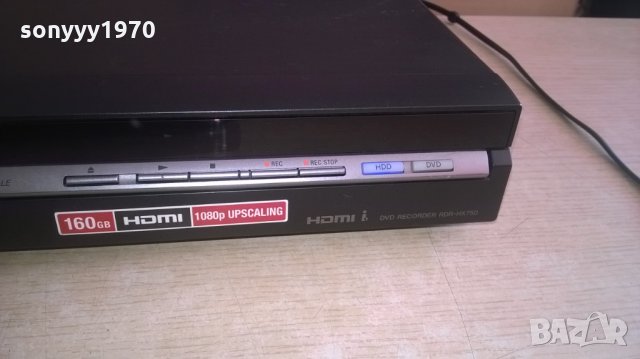 sony rdr/hdd-160gb+remote-hdmi/usb-recorder-внос швеицария, снимка 12 - Плейъри, домашно кино, прожектори - 24546223