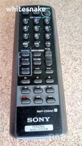 SONY RMT-CD5AD дистанционно управление за аудио системи, снимка 2 - Аудиосистеми - 22893720