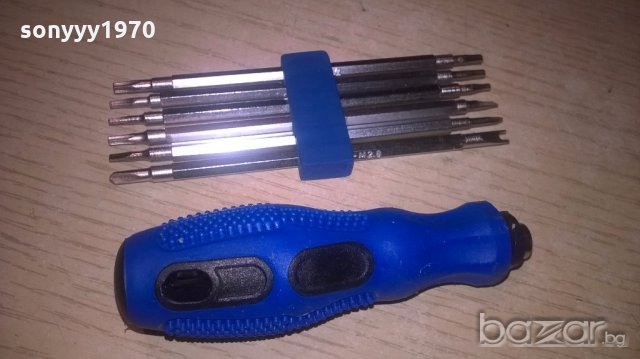 профи отвертка с специфични накраиници, снимка 3 - Отвертки - 19499691