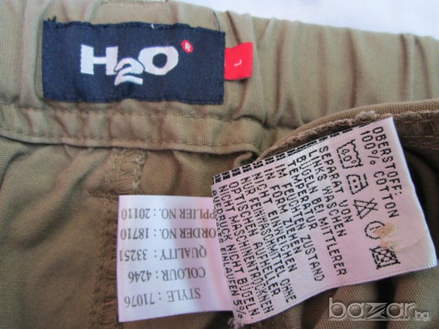 H2O    7/8 мъжки панталон размер L., снимка 3 - Панталони - 7436270