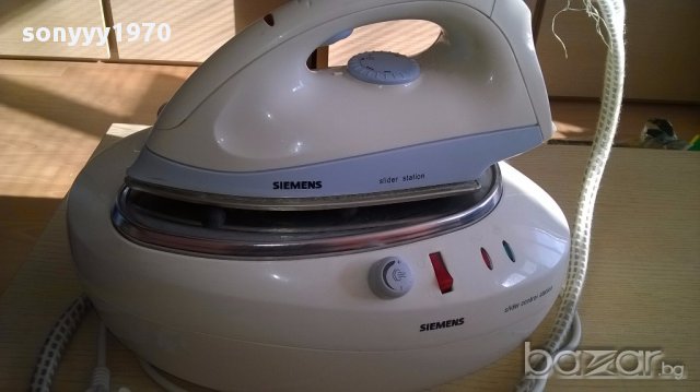 поръчана-Siemens-профи ютия с стенд на пара-внос швеицария, снимка 3 - Ютии - 17666990