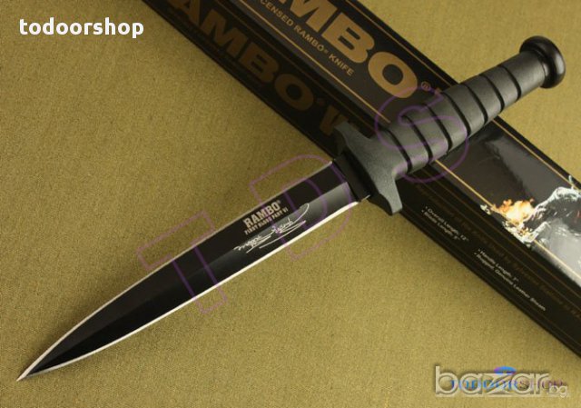 Страхотна кама , здрава и качествена Rambo First Blood VI, снимка 2 - Ножове - 13534855