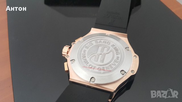 Hublot Модел Gold BIG BANG мъжки стилен часовник, снимка 10 - Мъжки - 21641358
