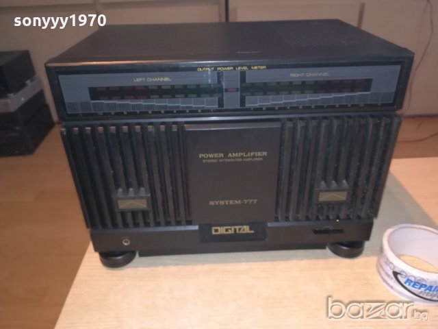 power amplifier system 777-внос швеицария, снимка 5 - Ресийвъри, усилватели, смесителни пултове - 21454703