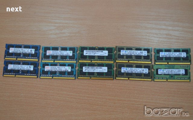 4GB DDR3 памет за лаптоп SO-DIMM RAM + Гаранция и фактура, снимка 8 - RAM памет - 11283086