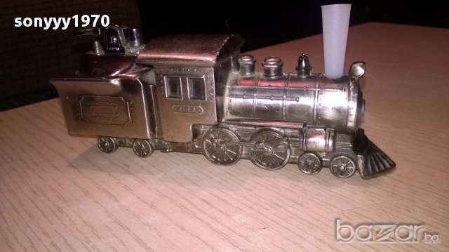JAPAN локомотив-запалка-made in japan 16/7/5см-внос швеицария, снимка 15 - Антикварни и старинни предмети - 16433799