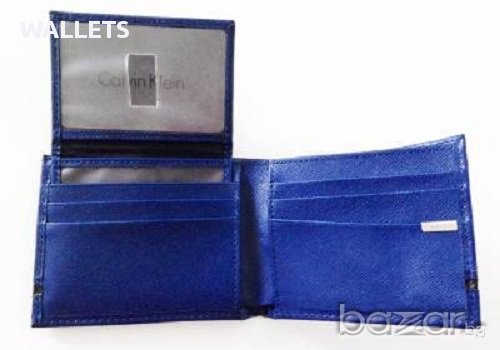 Нов Мъжки Кожен Портфейл Портмоне Calvin Klein с ключодържател 79485, снимка 4 - Портфейли, портмонета - 9375697