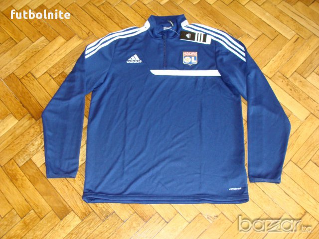  Уникален Тренировъчен Анцуг Олимпик Лион Адидас тесен Lyon Training Tracksuit Adidas New, снимка 6 - Спортна екипировка - 15321815