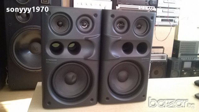 Pioneer s-p440/80w/8ohm/3way-2бр 31х21х18см-внос швеицария, снимка 2 - Тонколони - 17021678