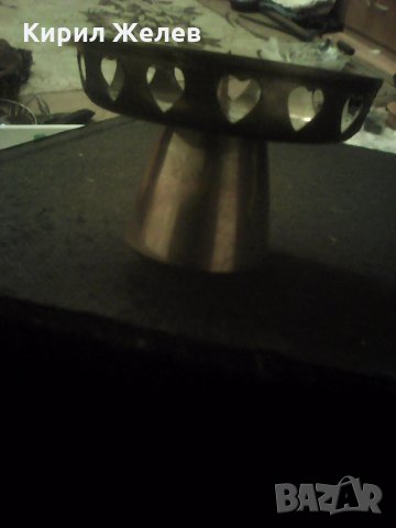 Свешниче бронзово 192 , снимка 2 - Декорация за дома - 25413949