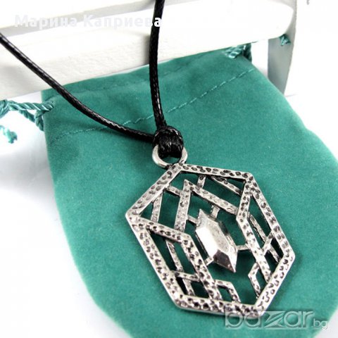 Колие "Хобит" /К-55/, снимка 3 - Колиета, медальони, синджири - 9121585