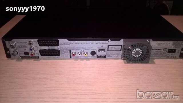 поръчани-Panasonic dmr-eh57 hdd/dvd/hdmi/optical+remote-внос швеицария, снимка 3 - Ресийвъри, усилватели, смесителни пултове - 13266517