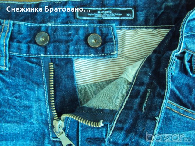 Къси дънкови панталони КАРОХС , снимка 3 - Дънки - 18447347