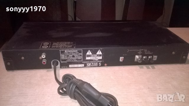 pioneer f-223 stereo tuner-made in japan-внос англия, снимка 14 - Ресийвъри, усилватели, смесителни пултове - 23864930