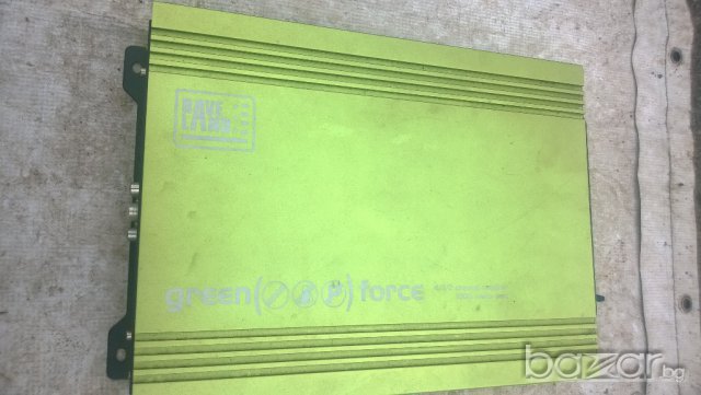 rave land-green force-1000watts4/3/2chanel amplifier, снимка 2 - Ресийвъри, усилватели, смесителни пултове - 9655204