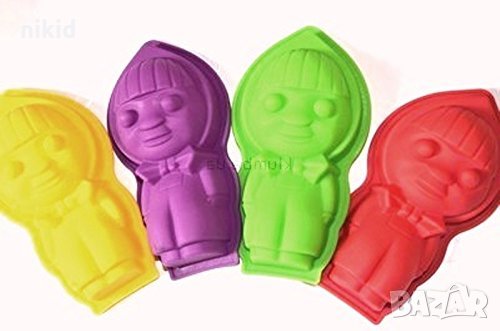 Маша средна форма силиконов молд за кекс сладкиш десерт