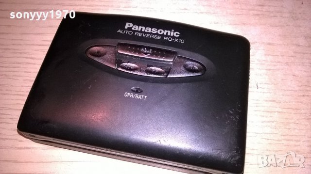 panasonic rq-x10 metal-walkman-внос швеицария, снимка 4 - MP3 и MP4 плеъри - 21898297